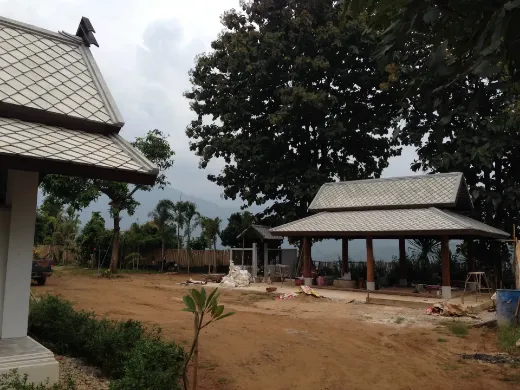 Picture of สร้างศาลาต้นสัก